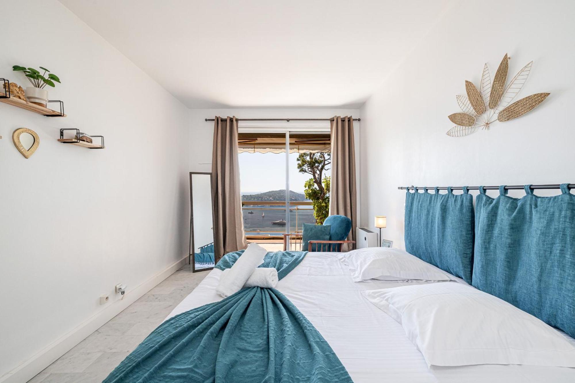 빌프랑슈쉬르메르 Extraordinary Sea View - 1 Bdr With Ac 아파트 외부 사진