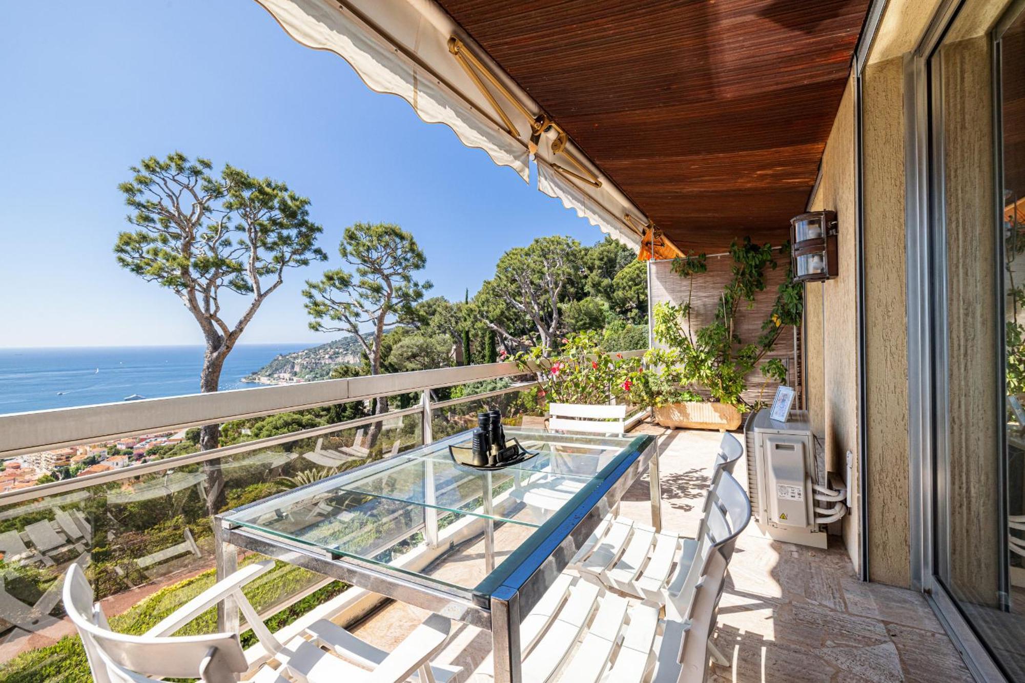 빌프랑슈쉬르메르 Extraordinary Sea View - 1 Bdr With Ac 아파트 외부 사진